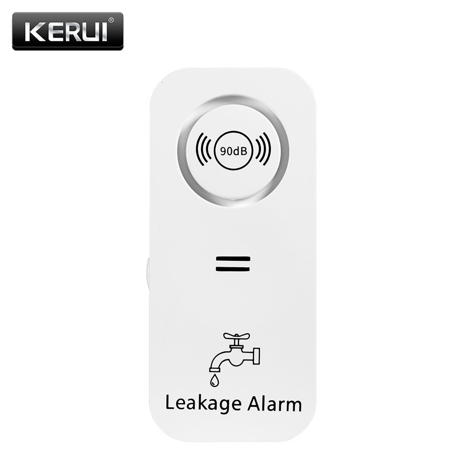 Home Security Outdoor - KERUI kablosuz su sensörü 90db Alarm