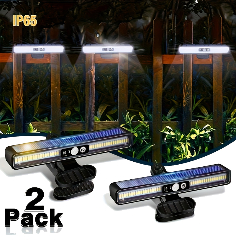 Solar Security Light - Klipsli Güneş Enerjili Hareket Sensörlü Dış