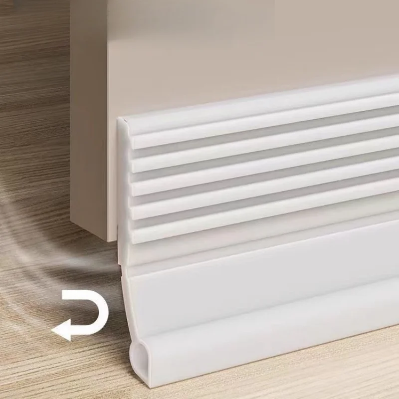 Home Security Front Door - Ayarlanabilir Kapı Alt Sızdırmazlık Şeridi PVC