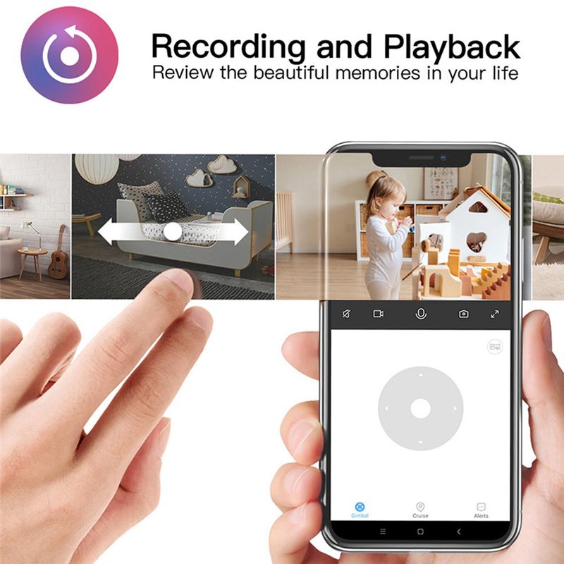 Home Security Indoor Cameras - Temel İç Mekan Wifi Tuya Kamerası,
