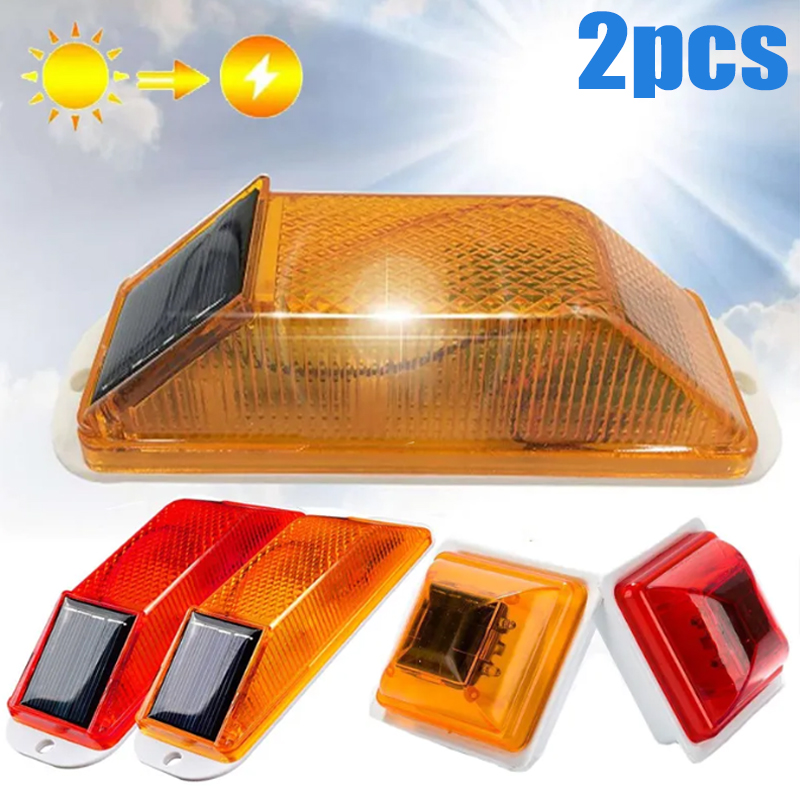 Solar Security Light - 2 adet güneş flaşlı uyarı lambası