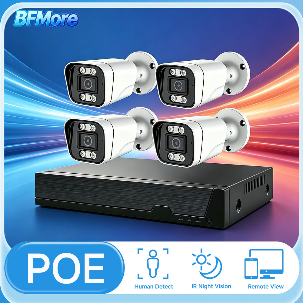 Home Security Ai - BFMore 8MP 4K Ai İnsan Algılama