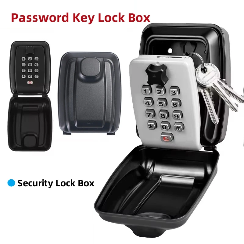 Home Security Key Box - Şifre Tuş Kilidi Kutusu Su Geçirmez