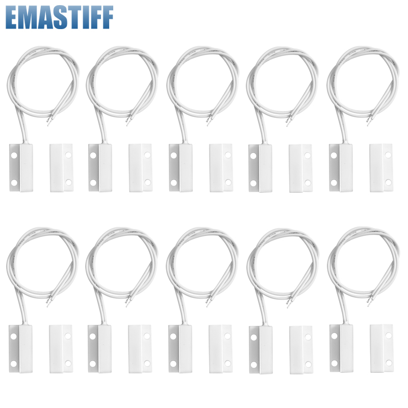 Home Security Equipment - 1/2/3/4/5/10/20 adet MC-38 Kablolu Kapı Pencere