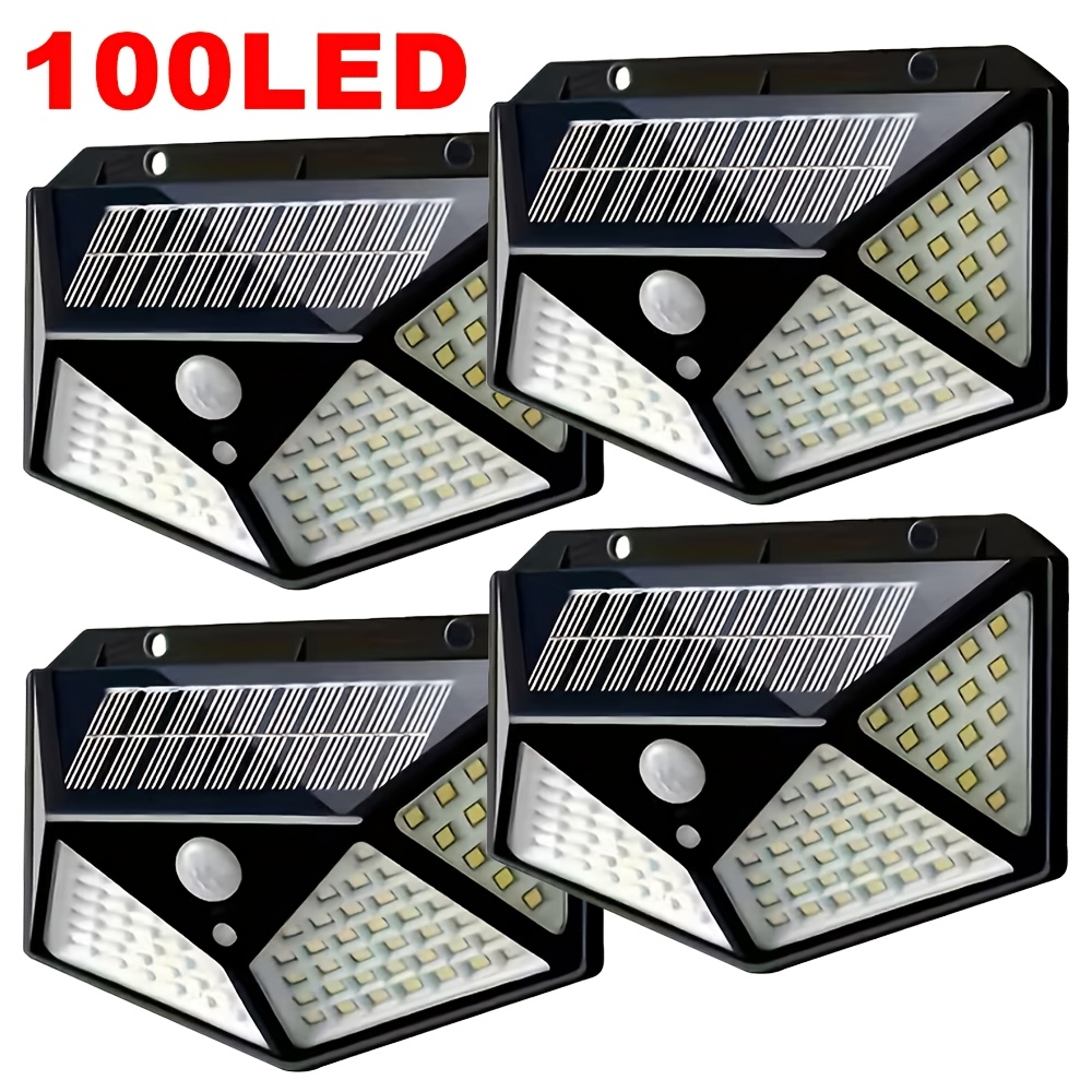Solar Security Light - 100 LED'li Dış Mekan Solar Bahçe