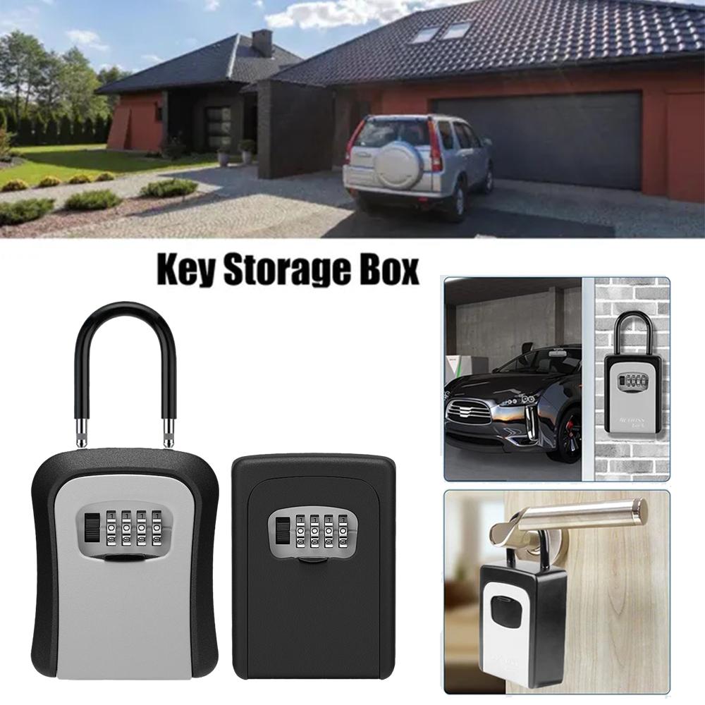Home Security Key Box - Duvara monte anahtar saklama kutusu taşınabilir