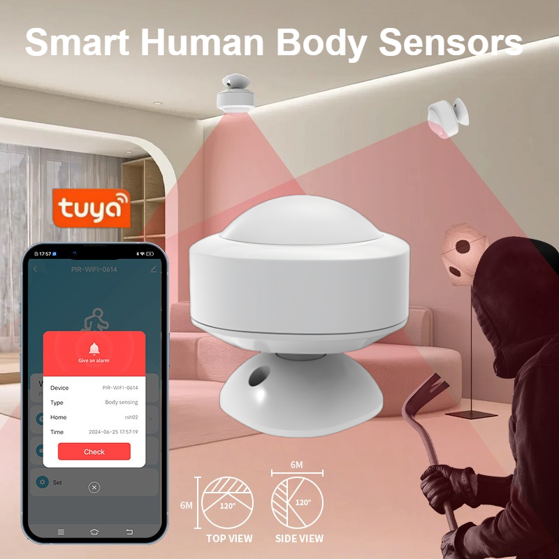 Home Security Radar System - Tuya Akıllı İnsan Vücudu Sensörleri Kablosuz