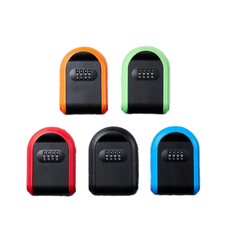 Home Security Key Box - Şifreli Kilitli Plastik Anahtar Kutusu Ev