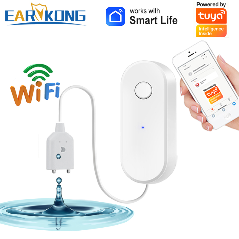 Home Security Equipment - Tuya WiFi Akıllı Su Kaçak Sensörü