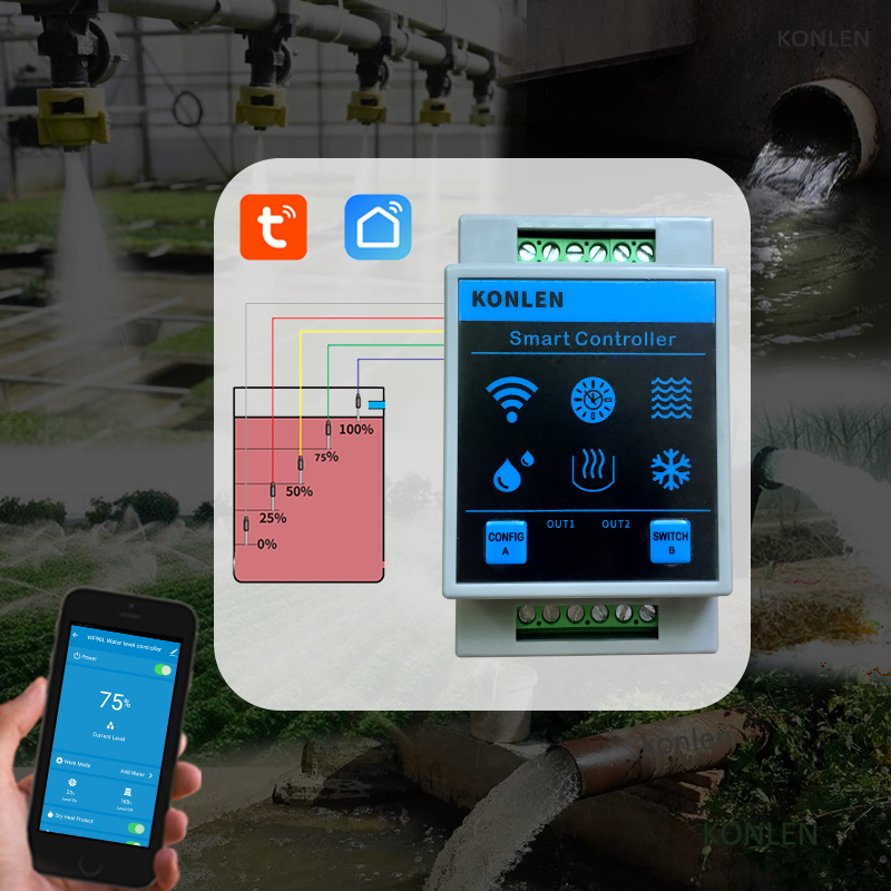 KONLEN Tuya Su Seviyesi Sensör - Home Security Outdoor incelemesi ve fiyatı