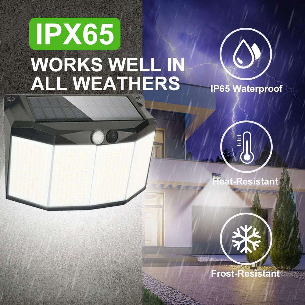 Dış Mekan Solar Lamba 576 LED  - Solar Security Light incelemesi ve fiyatı