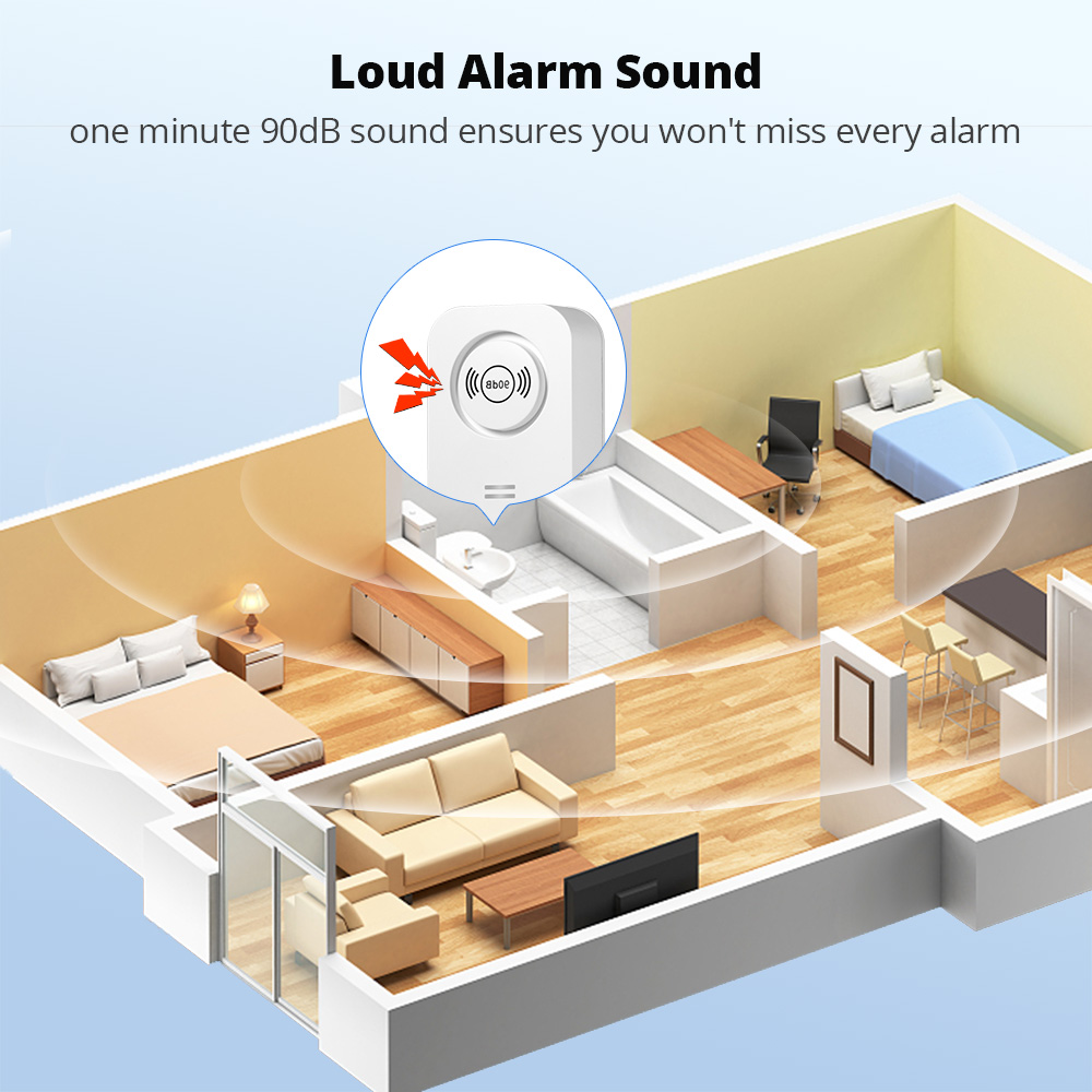 KERUI kablosuz su sensörü 90db - Home Security Outdoor incelemesi ve fiyatı