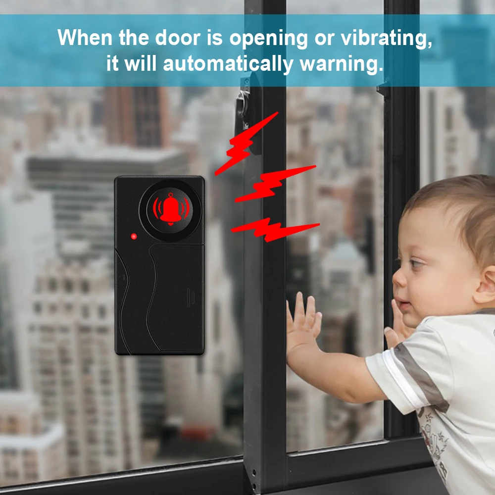 Yeni 110dB Kapı Ve Pencere Tit - Home Security Equipment incelemesi ve fiyatı