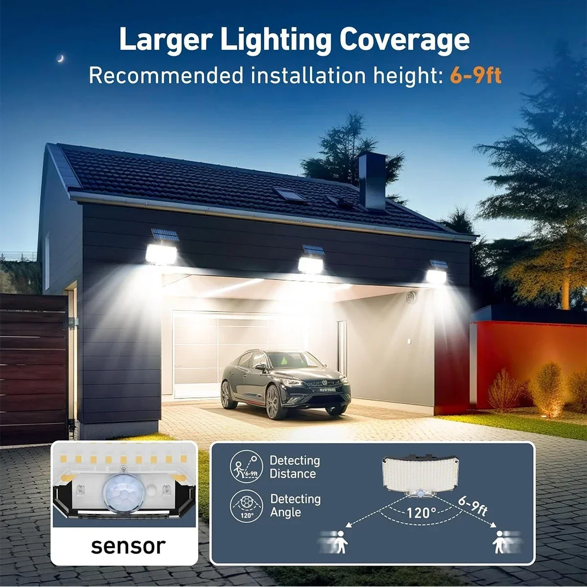 234LED Güneş Enerjili Dış Meka - Solar Security Light incelemesi ve fiyatı