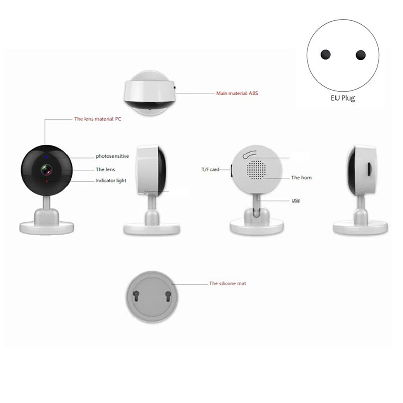 Temel İç Mekan Wifi Tuya Kamer - Home Security Indoor Cameras incelemesi ve fiyatı