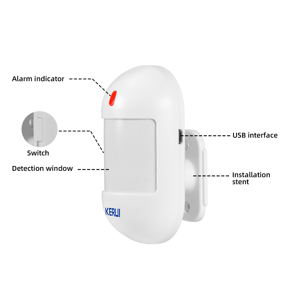 KERUI kablosuz PIR hareket sen - Home Security Equipment incelemesi ve fiyatı