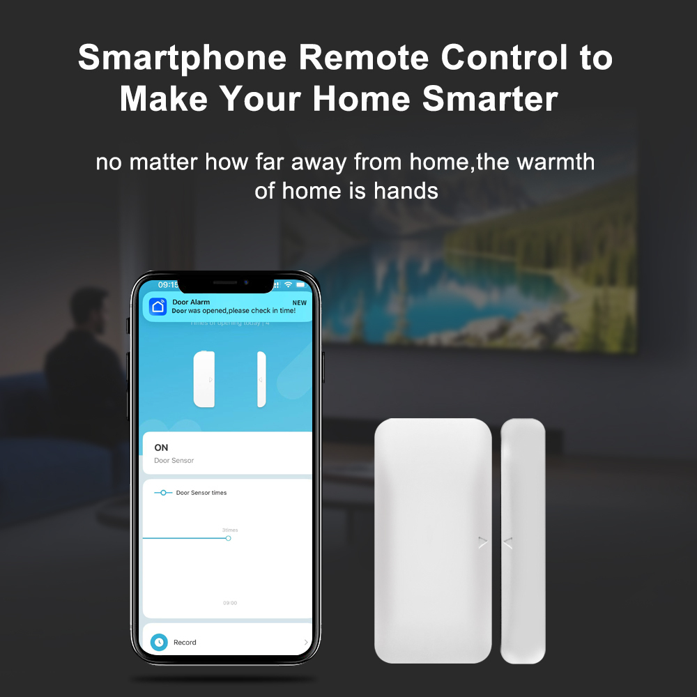 Tuya Zigbee Kablosuz Kapı Penc - Home Security Equipment incelemesi ve fiyatı