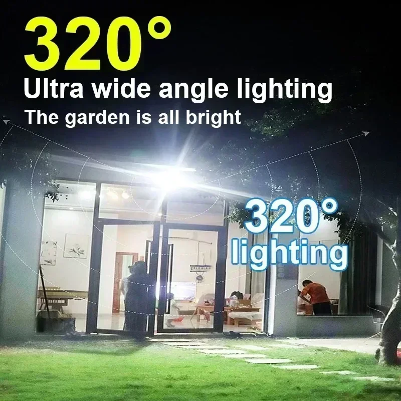 12000LM Güçlü Güneş Enerjili D - Solar Security Light incelemesi ve fiyatı