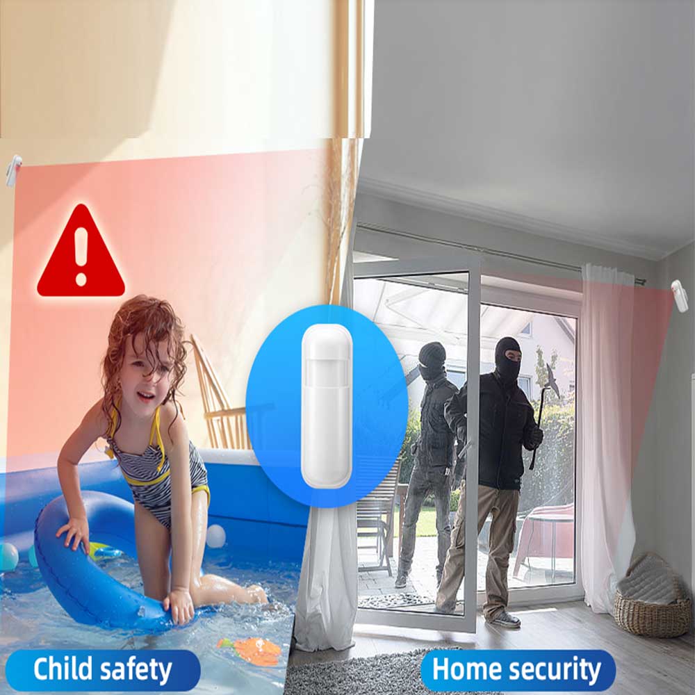 433MHZ PIR Sensör Ev Alarmı Ha - Home Security Equipment incelemesi ve fiyatı