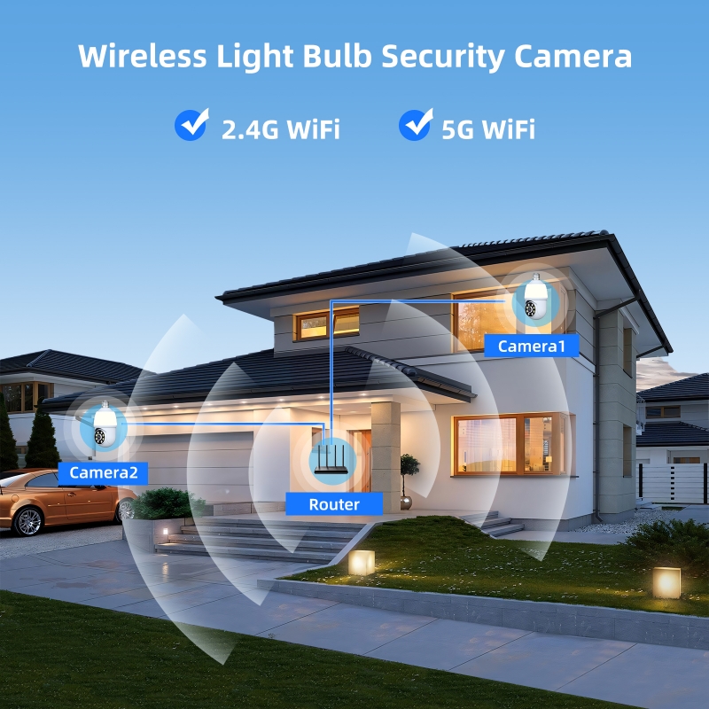 3MP 1296P iCsee APP Tam Renkli - Home Security Flood Lights incelemesi ve fiyatı