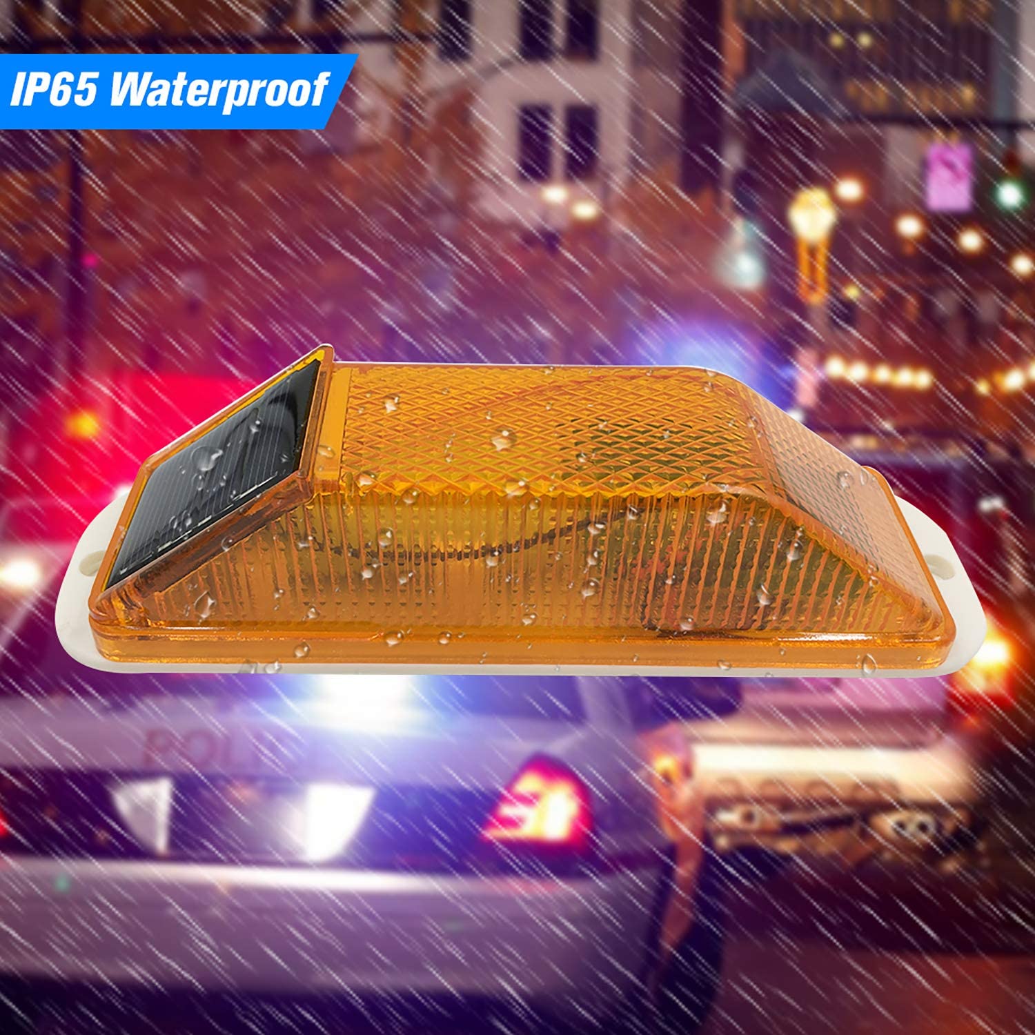 Güneş Strobe Uyarı LED Lamba S - Solar Security Light incelemesi ve fiyatı