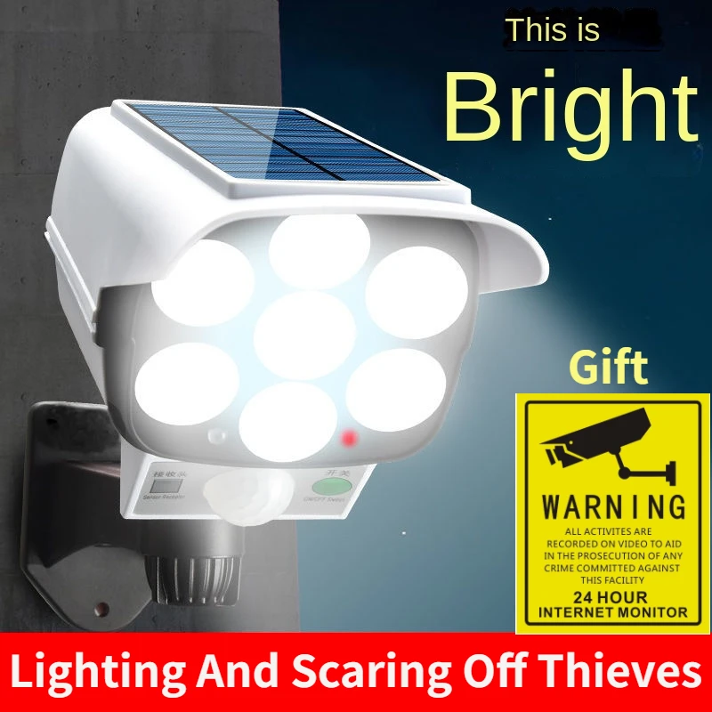 Açık Güneş Işığı Hareket Sensö - Home Security Flood Lights incelemesi ve fiyatı
