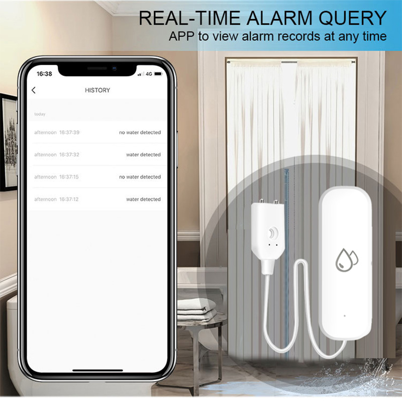 Tuya WiFi Su Kaçağı Alarm Sens - Home Security And Monitoring incelemesi ve fiyatı