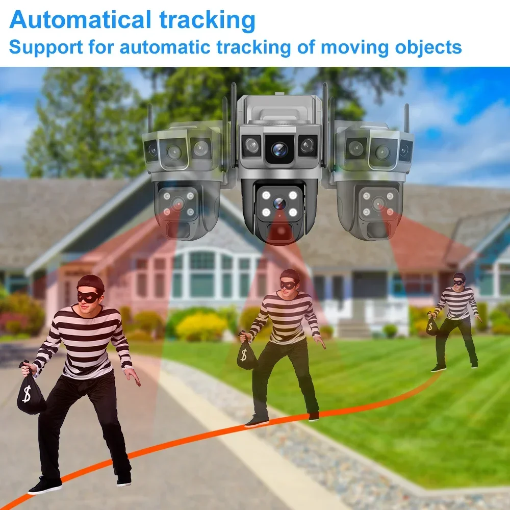 V380 4K 3 Ekranlı 4G Kamera Gü - Home Security Ai incelemesi ve fiyatı