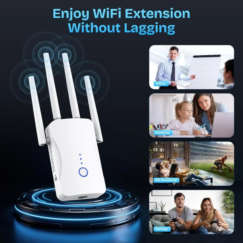 1200Mbps Çift Bantlı WiFi Tekr - Home Security Outdoor incelemesi ve fiyatı