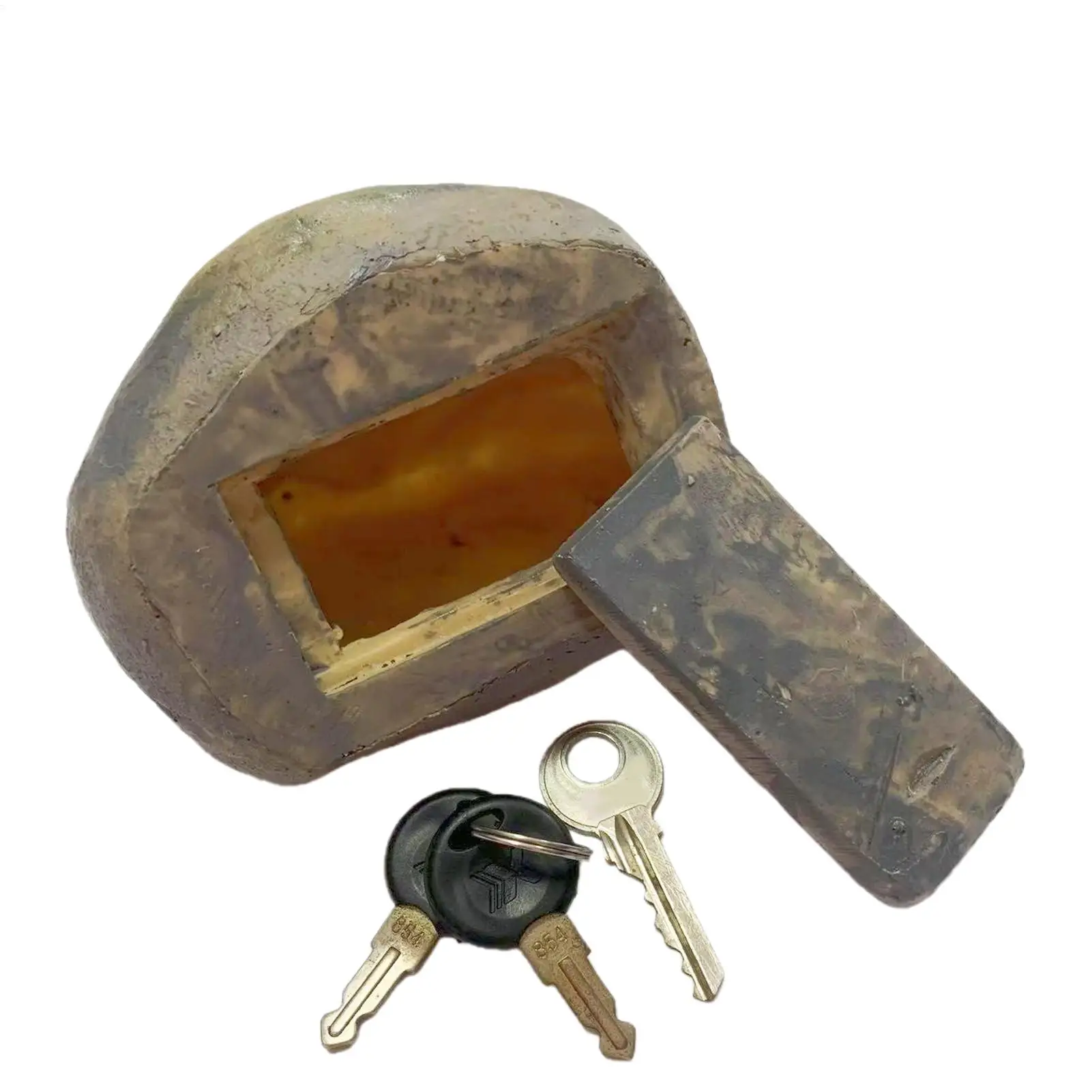 Sahte Kaya Görünümlü Anahtar S - Home Security Key Box incelemesi ve fiyatı