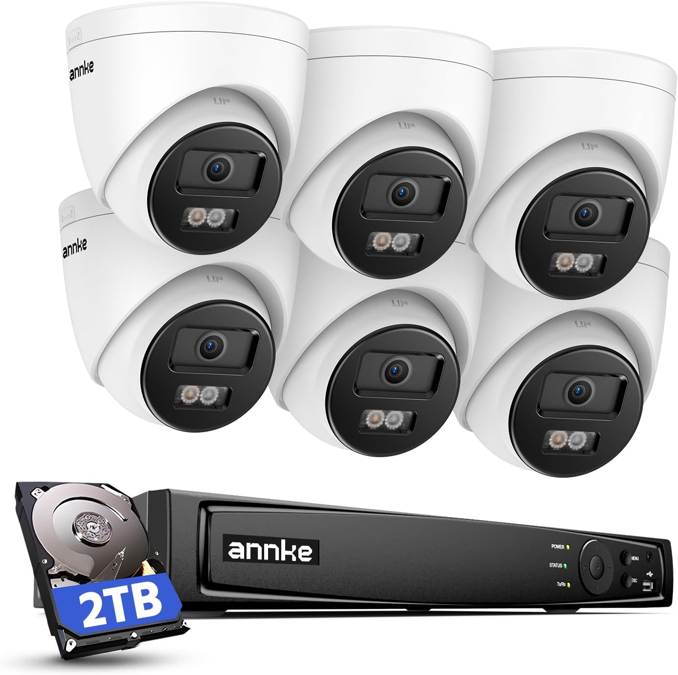 ANNKE 8CH 4K PoE Güvenlik Kame - Home Security Ai incelemesi ve fiyatı