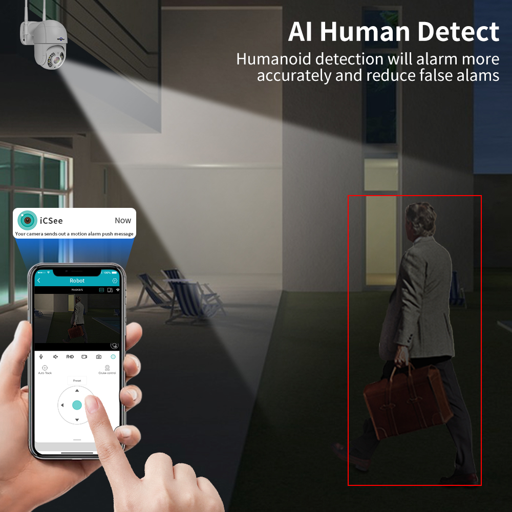 Hiseeu 8MP 4K PTZ Wifi Kamera  - Home Security Ai incelemesi ve fiyatı