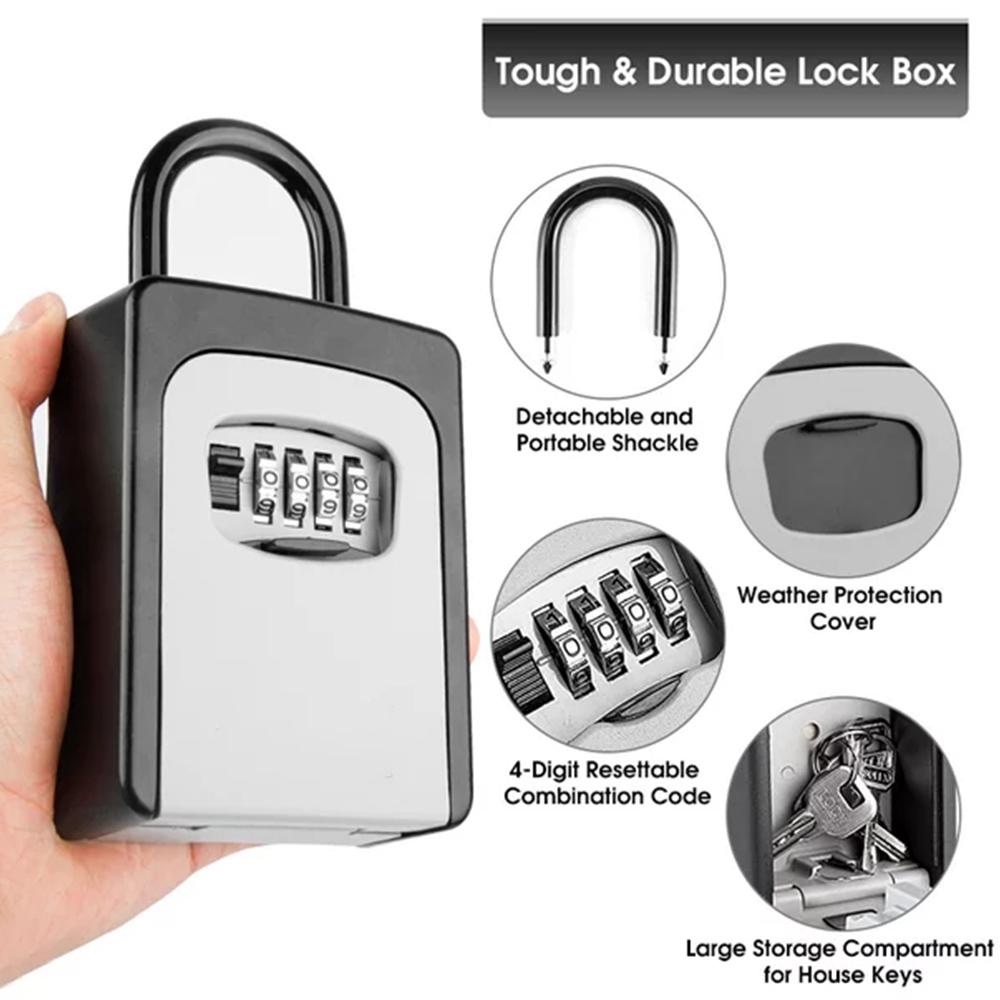 Duvara monte anahtar saklama k - Home Security Key Box incelemesi ve fiyatı