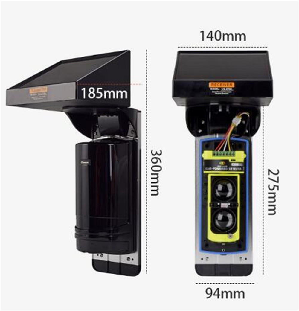 433mhz Kablosuz Güneş Enerjili - Home Security Outdoor incelemesi ve fiyatı