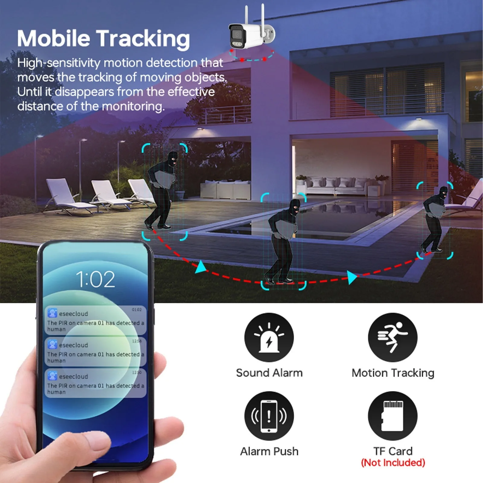 Tuya Wifi IP Kamera Kablosuz H - Home Security Ai incelemesi ve fiyatı