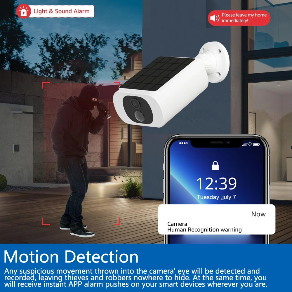 Tuya 5MP Güneş Enerjili Güvenl - Home Security Front Door incelemesi ve fiyatı