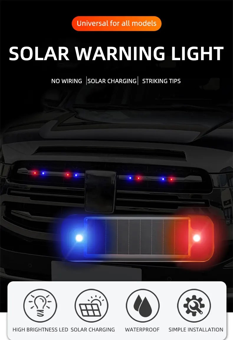 Mini LED Güneş Enerjisi Araba  - Solar Security Light incelemesi ve fiyatı